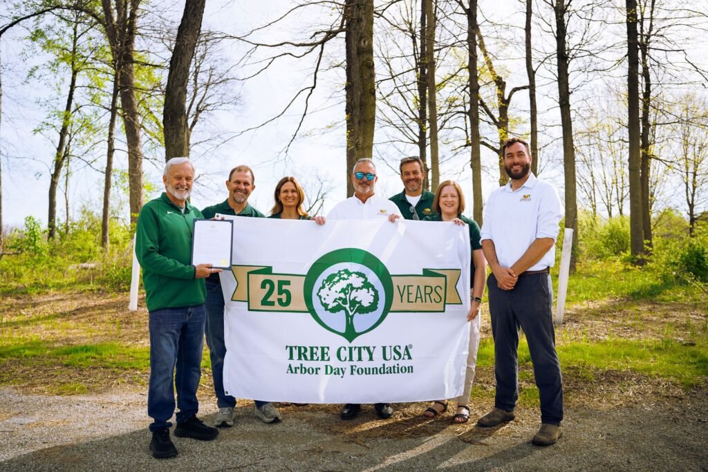Mature trees in Zionsville