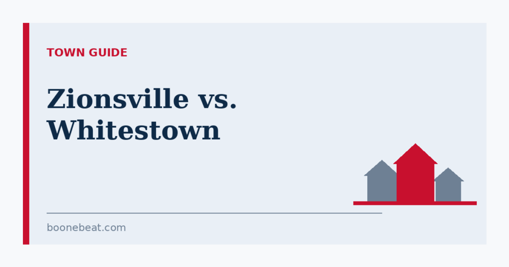 Zionsville vs. Whitestown: An Honest Comparison for Buyers — Boone Beat